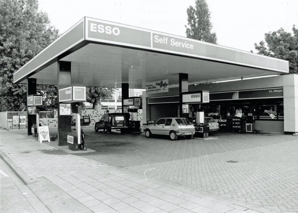 Benzinestation in Ede